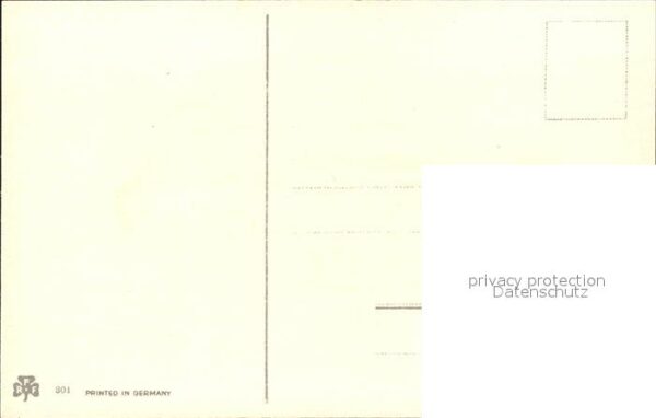 Ostern Easter Paques Kind Küken Vergissmeinnicht Litho – Bild 2
