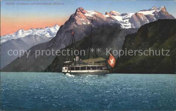 Dampfer Binnenschifffahrt Urnersee Urirotstock