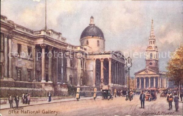 Verlag Tucks Oilette Nr. 8932 The National Gallery Charles E. Fl