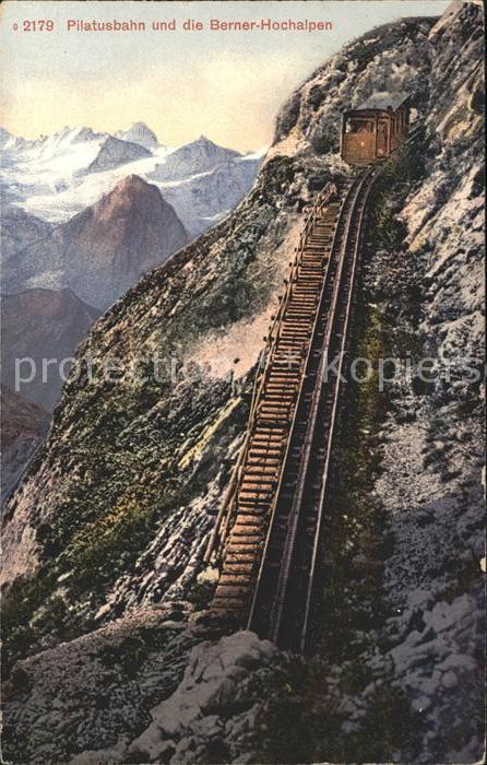 Zahnradbahn Pilatusbahn Berner-Hochalpen