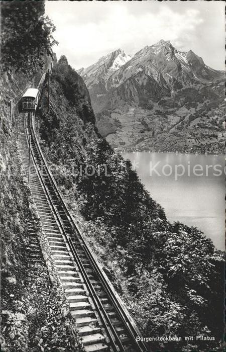 Zahnradbahn Bürgenstockbahn Pilatus