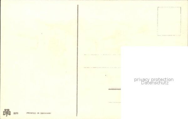 Ostern Easter Paques Veilchen Weidenkätzchen Litho – Bild 2
