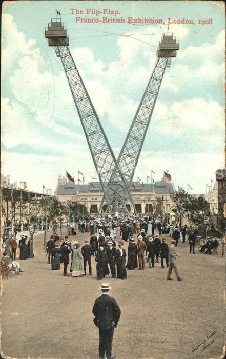 Exhibition Franco-British London 1908 The Flip-Flap