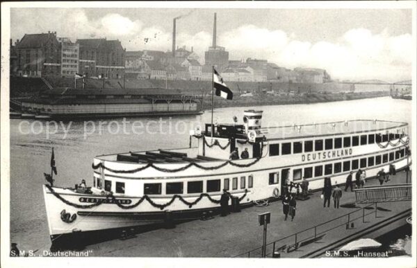 Dampfer Binnenschifffahrt S.M.S. Deutschland S.M.S. Hanseat