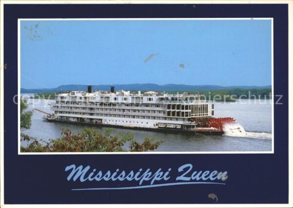 Dampfer Schaufelrad Mississippi Queen