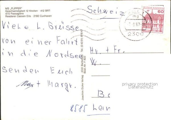 Faehre Ferry Bac Traghetto-- MS Flipper – Bild 2