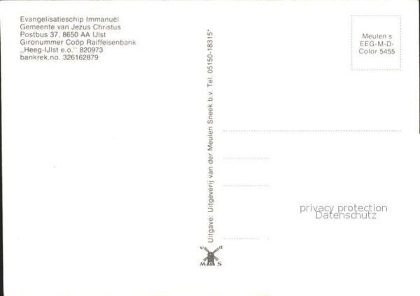 Motorschiffe Evangelisatieschip Immanuel – Bild 2