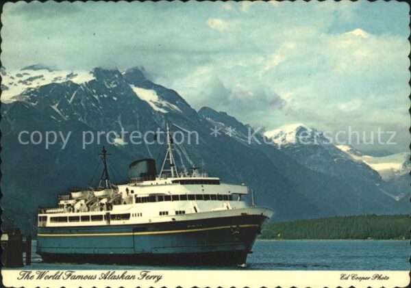 Dampfer Binnenschifffahrt Alaska Ferry
