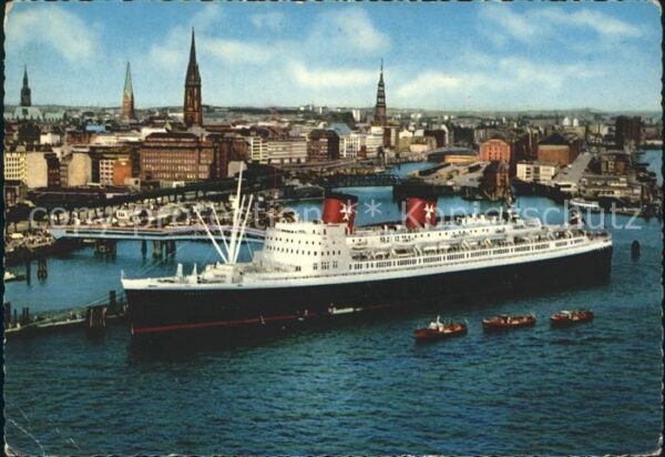 Dampfer Oceanliner Hanseatic Hamburg