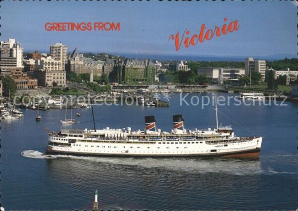 Dampfer Binnenschifffahrt Victoria Kanada