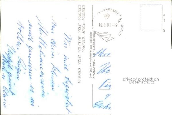 Faehre Ferry Bac Traghetto-- M.S. Dana Corona – Bild 2