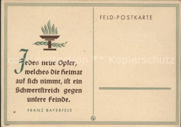 Politik Propaganda Franz Bayerfels
