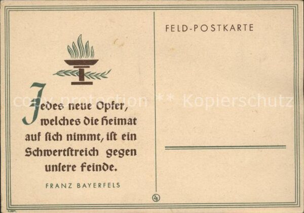 Politik Propaganda Franz Bayerfels