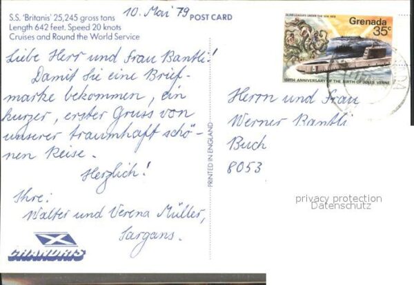Faehre Ferry Bac Traghetto-- S.S. Britanis – Bild 2