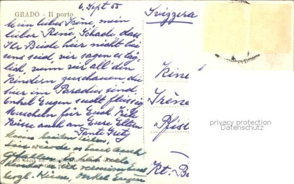 Dampfer Binnenschifffahrt Grado Porto Hafen – Bild 2