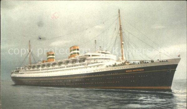 Dampfer Oceanliner S.S. Nieuw Amsterdam