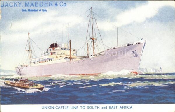 Dampfer Oceanliner M.V. Riebeeck Castle