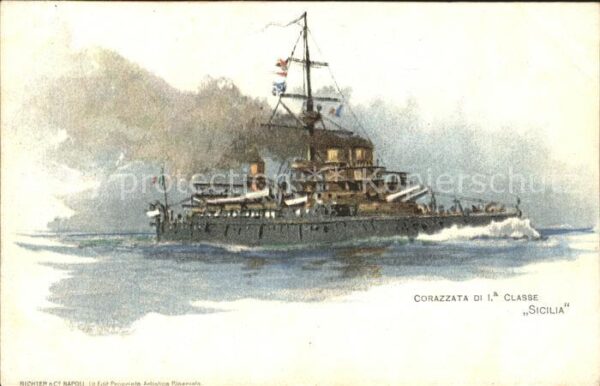 Marine Sicilia Corazzata di prima classe