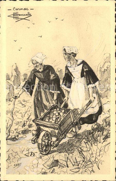 Trachten Frankreich Carnac Morbihan Charles Homualk Nr. 52