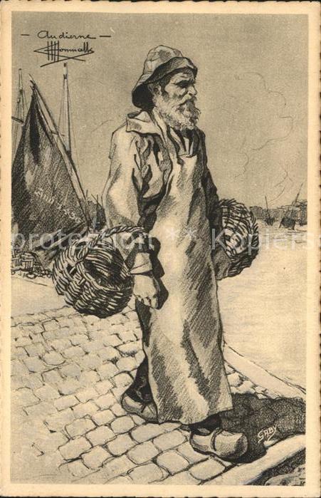 Typen Audierne Finistere Charles Homualk Nr.
