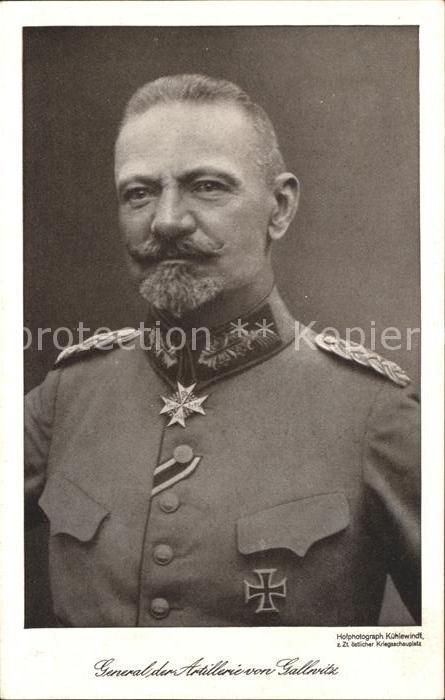 Generaele Artillerie Max von Gallwitz