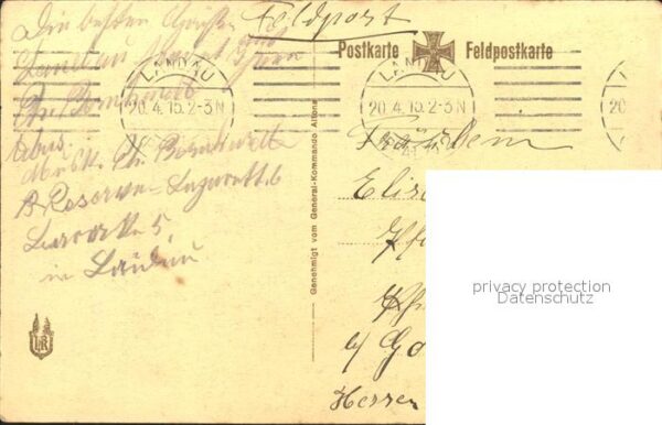 Generaele Alexander von Kluck Soldaten – Bild 2
