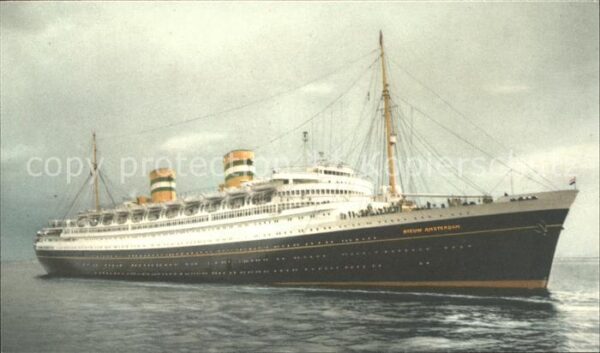 Dampfer Oceanliner S.S. Nieuw Amsterdam