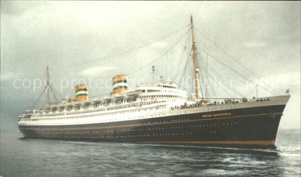 Schiffe Ships Navires S.S. Nieuw Amsterdam