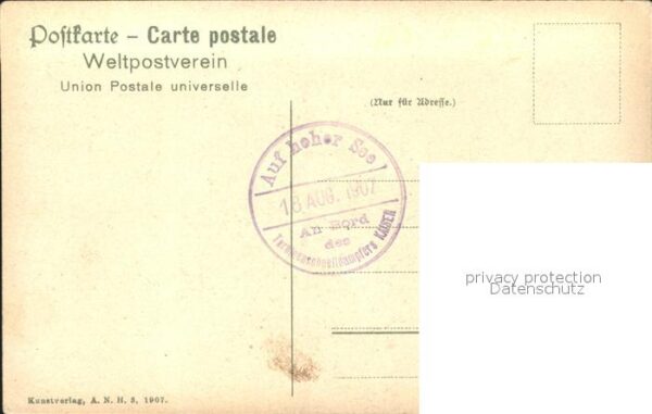 Dampfer Oceanliner Turbinen-Schnelldampfer Kaiser – Bild 2