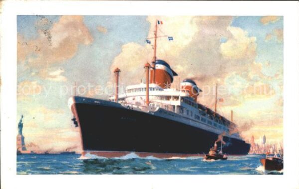 Dampfer Oceanliner S.S. America