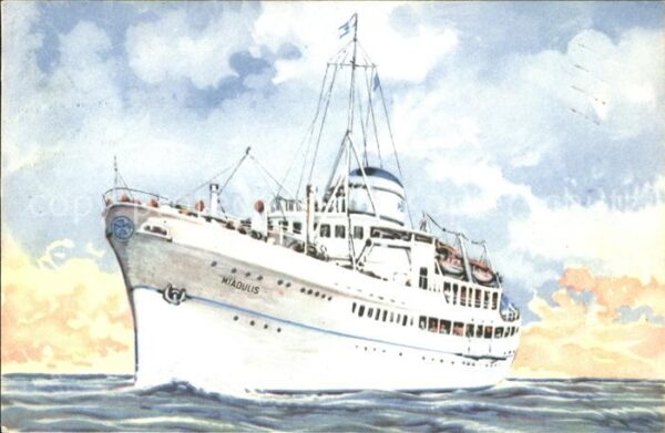 Faehre Ferry Bac Traghetto-- M.V. Miaoulis