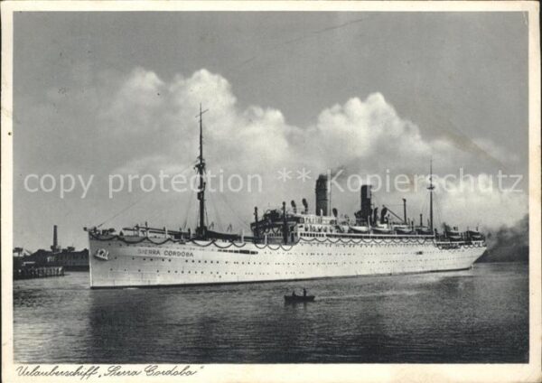 Dampfer Oceanliner Sierra Cordoba