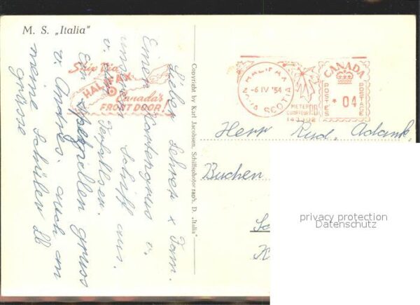 Dampfer Oceanliner M.S. Italia – Bild 2
