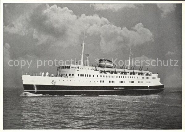 Faehre Ferry Bac Traghetto-- M/F Kong Frederik IX
