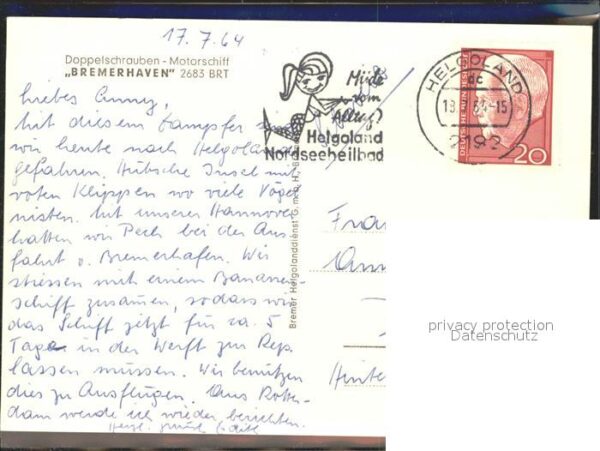 Motorschiffe Doppelschrauben-Motorschiff Bremerhaven – Bild 2
