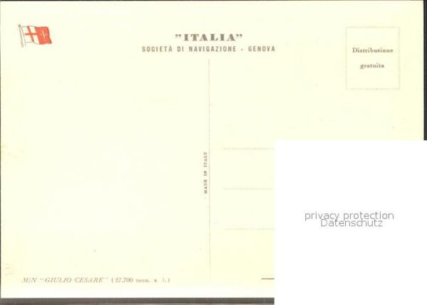Faehre Ferry Bac Traghetto-- M/N Giulio Cesare – Bild 2