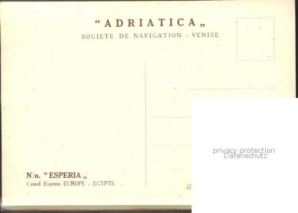 Schiffe Ships Navires N/n Esperia – Bild 2