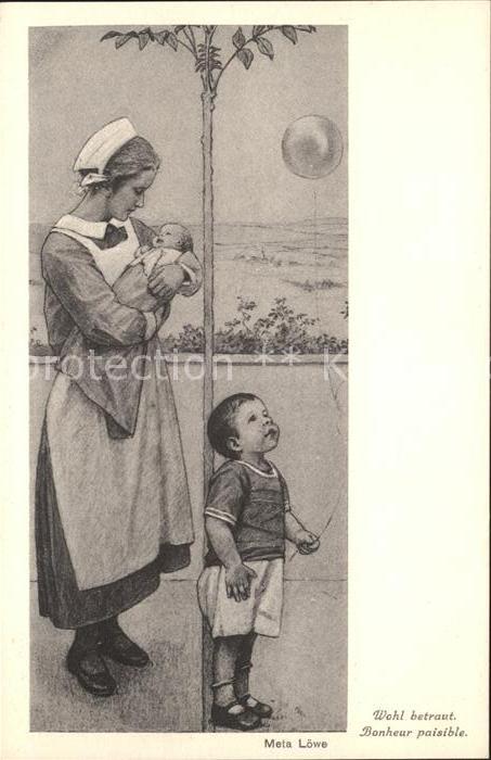 Loewe Meta Nr. 142 Krankenschwester Baby Kind Luft