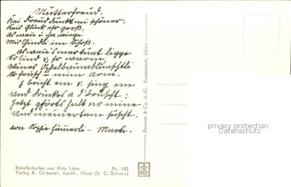 Loewe Meta Nr. 142 Krankenschwester Baby Kind Luft – Bild 2
