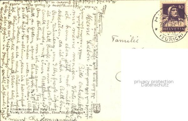 Loewe Meta Der gute Hirte Nr. 43 Schutzengel Lamm – Bild 2