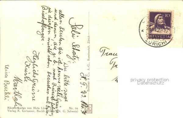Loewe Meta Nr. 94 Kind Laterne Dunkelheit – Bild 2