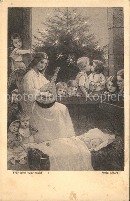 Loewe Meta Fröhliche Weihnachten Nr. 74 Schutzenge