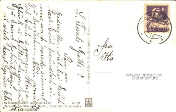 Loewe Meta Nr. 94 Kind Laterne Dunkelheit – Bild 2