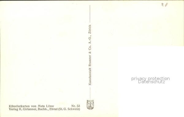 Loewe Meta Stiller Winkel Nr. 53 Kinder Katze – Bild 2