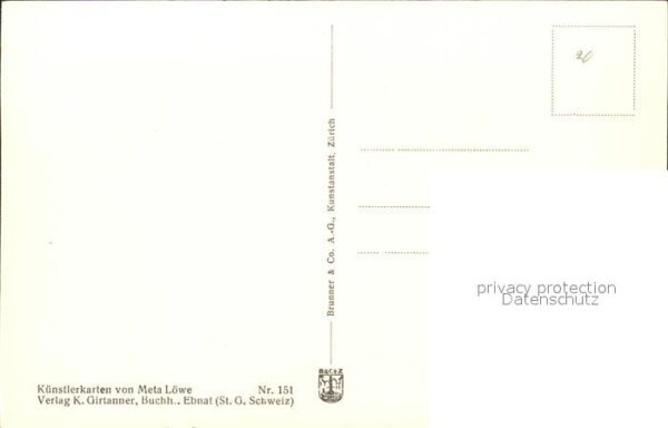 Loewe Meta Die kleine Tänzerin Nr. 151 Kinder Hand – Bild 2
