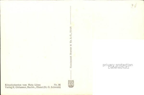 Loewe Meta Guten Tag Nr. 96 Kind Blumen – Bild 2
