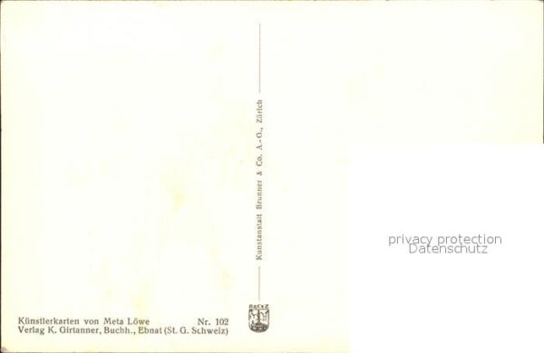 Loewe Meta Reine Blumen Nr. 102 Lilien Kind Engel – Bild 2