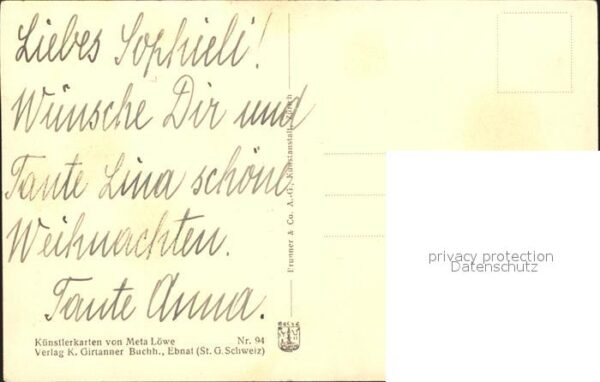 Loewe Meta Nr. 94 Kind Laterne Dunkelheit – Bild 2