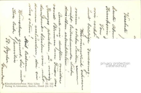 Loewe Meta Wintersegen Nr. 112 Schutzengel – Bild 2