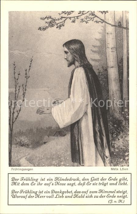 Loewe Meta Frühlingssegen Nr. 84 A Jesus Lied Juli